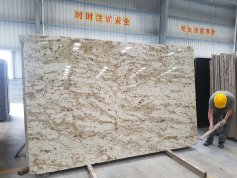 <b>Brazil royal white granite big slab for countertops</b>